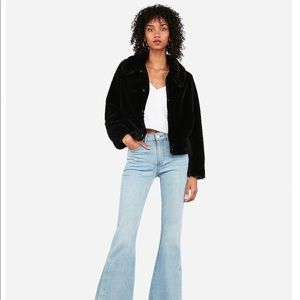 Express Faux Fur Coat